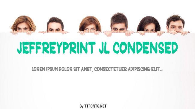 JeffreyPrint JL Condensed example
