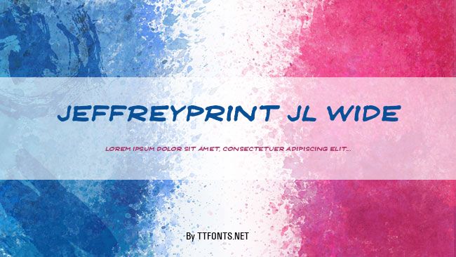 JeffreyPrint JL Wide example