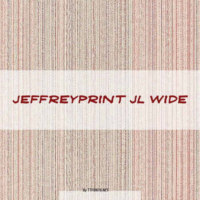 JeffreyPrint JL Wide example