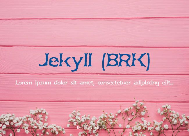 Jekyll (BRK) example