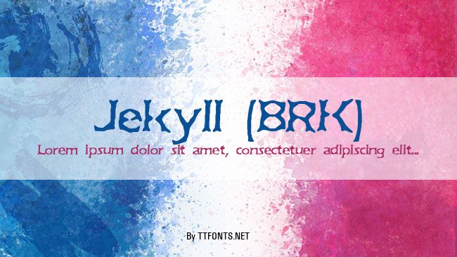 Jekyll (BRK) example