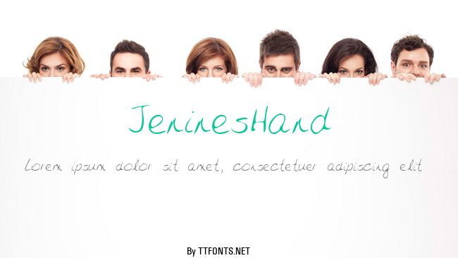 JeninesHand example