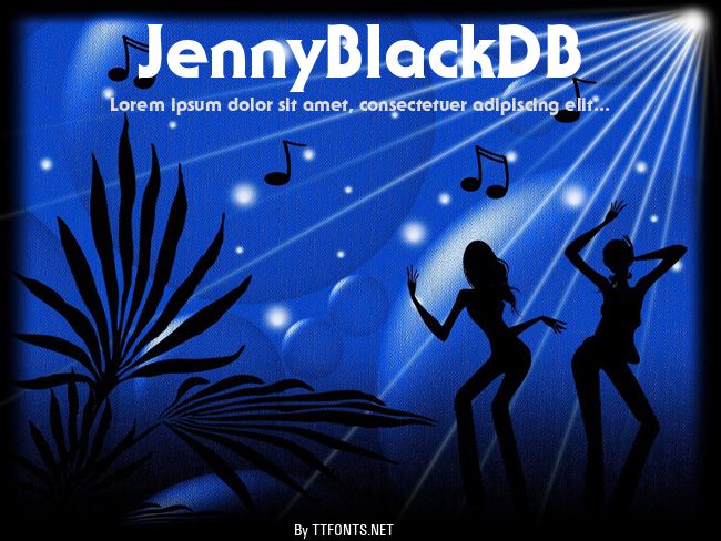 JennyBlackDB example