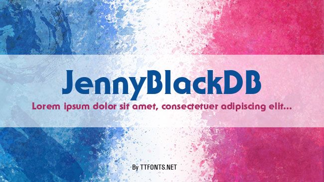 JennyBlackDB example