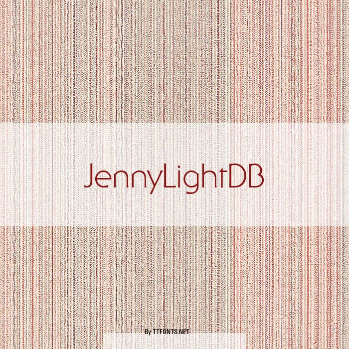 JennyLightDB example