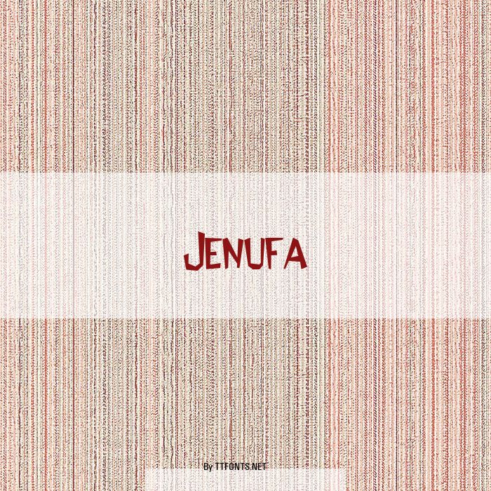 Jenufa example