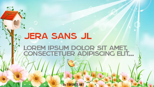 Jera Sans JL example