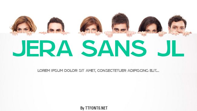 Jera Sans JL example