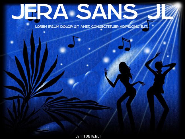 Jera Sans JL example