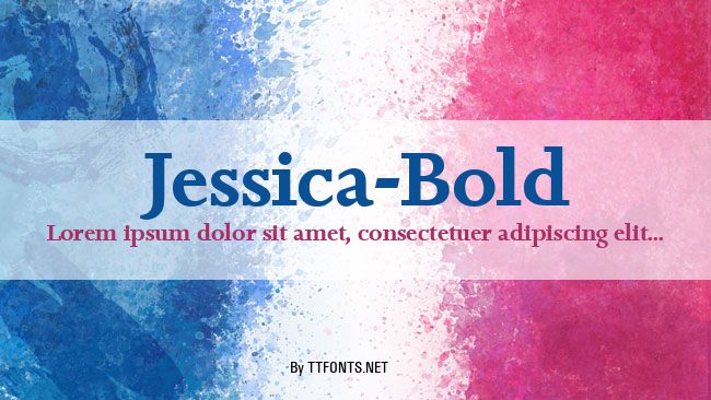Jessica-Bold example