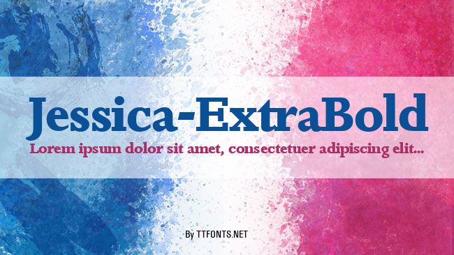 Jessica-ExtraBold example