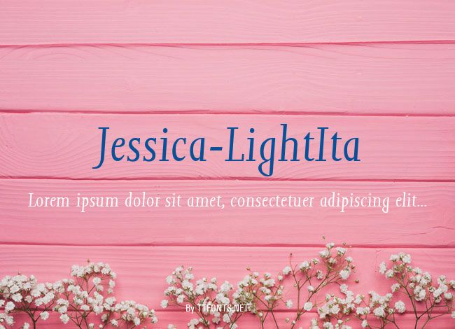 Jessica-LightIta example