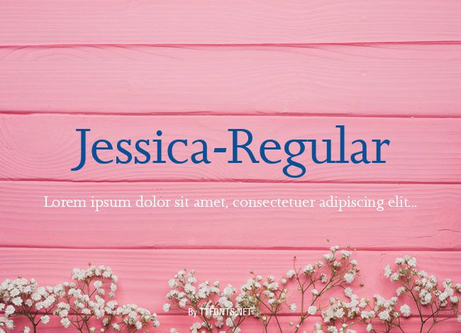 Jessica-Regular example