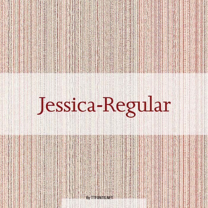 Jessica-Regular example