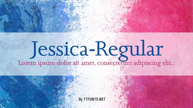 Jessica-Regular example