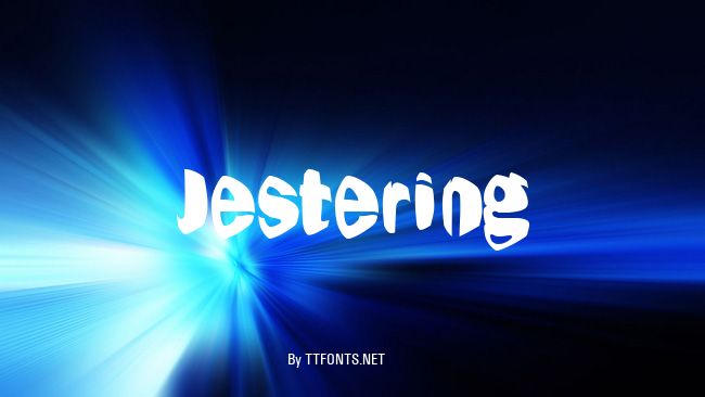 Jestering example