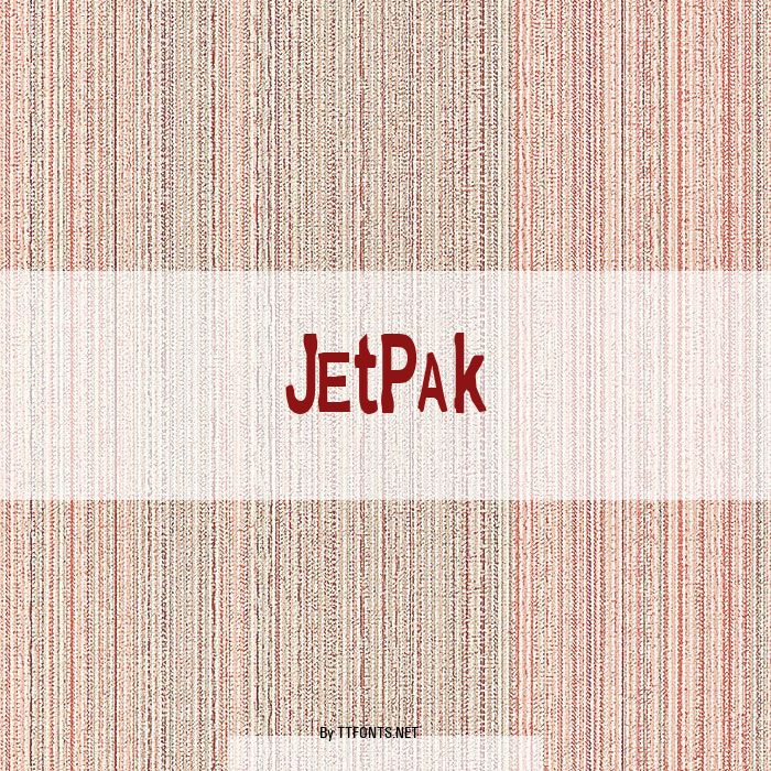 JetPak example