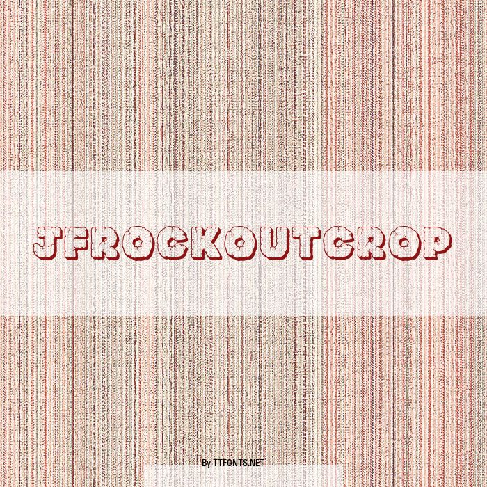 JFRockOutcrop example