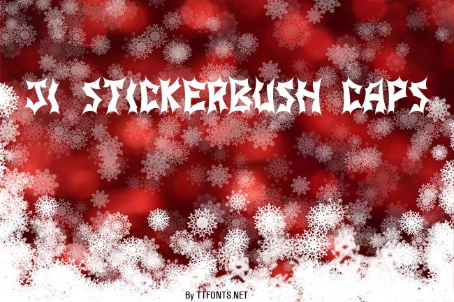JI Stickerbush Caps example