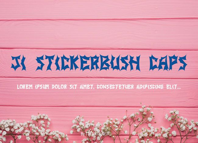 JI Stickerbush Caps example