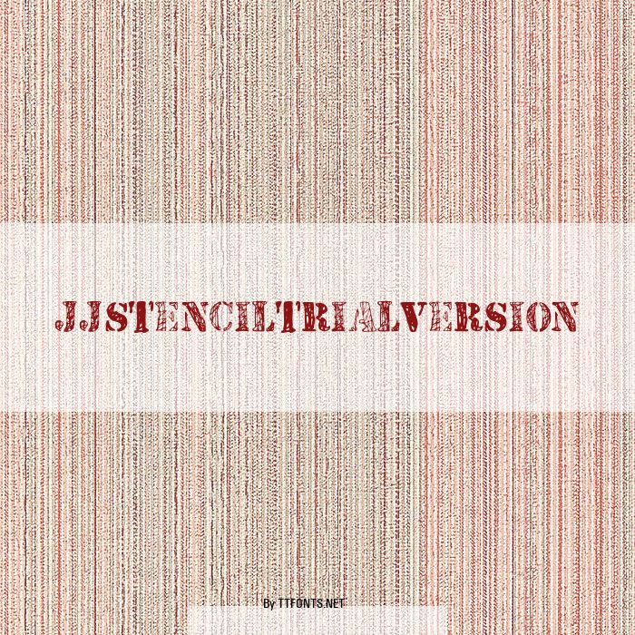 JJStencilTrialVersion example