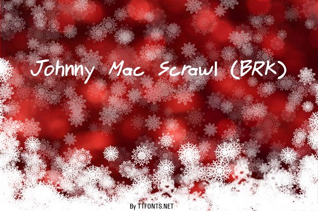 Johnny Mac Scrawl (BRK) example