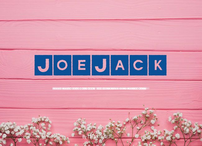 JoeJack example