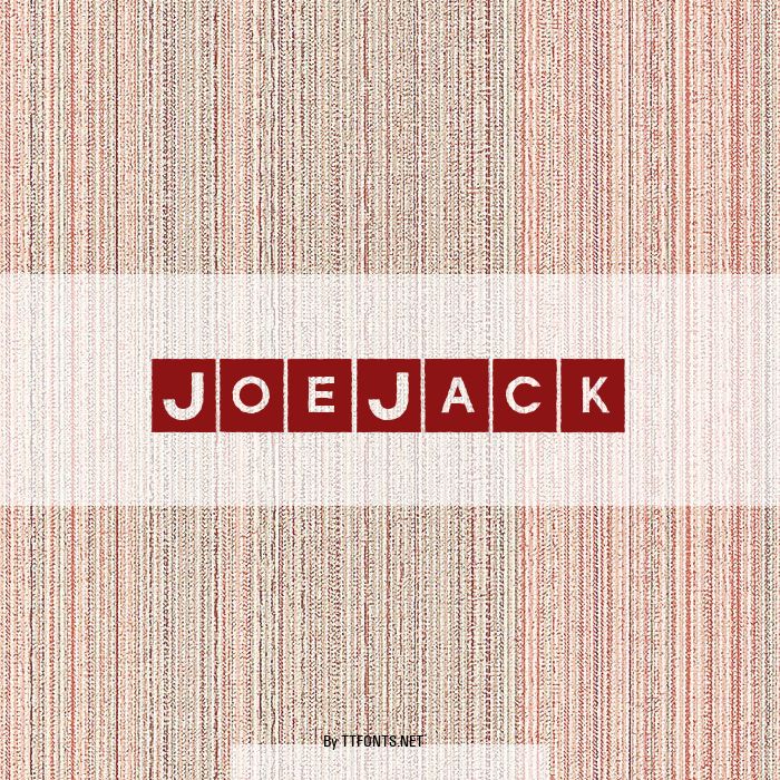 JoeJack example