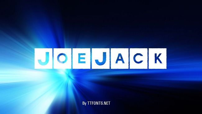JoeJack example