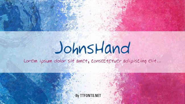 JohnsHand example