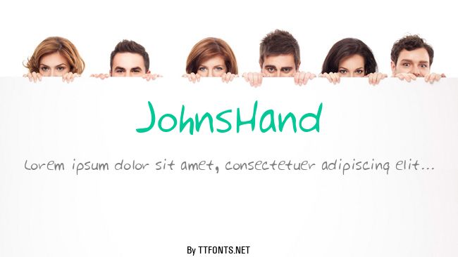 JohnsHand example