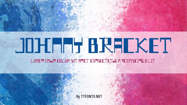 Johnny Bracket example