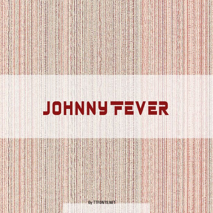 Johnny Fever example