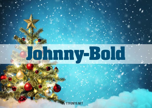 Johnny-Bold example