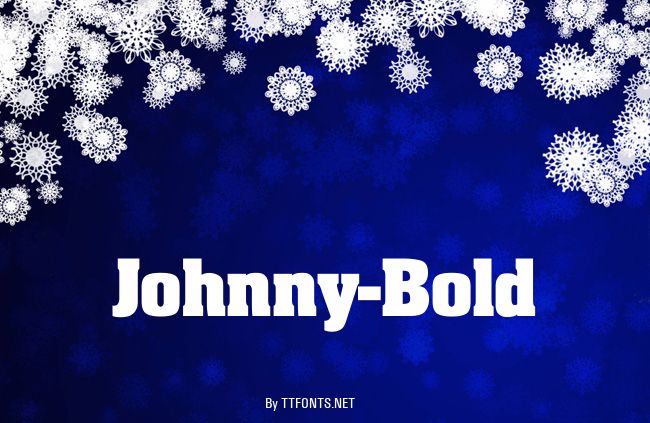 Johnny-Bold example