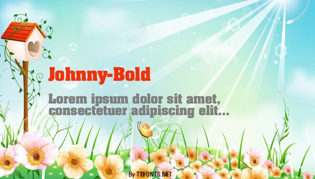 Johnny-Bold example