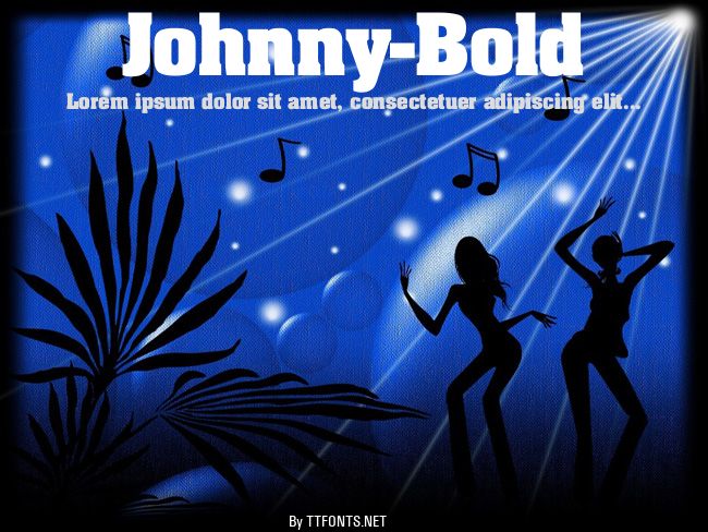 Johnny-Bold example