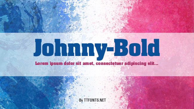 Johnny-Bold example