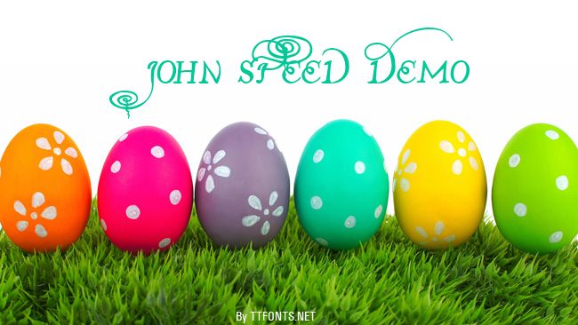 John Speed Demo example