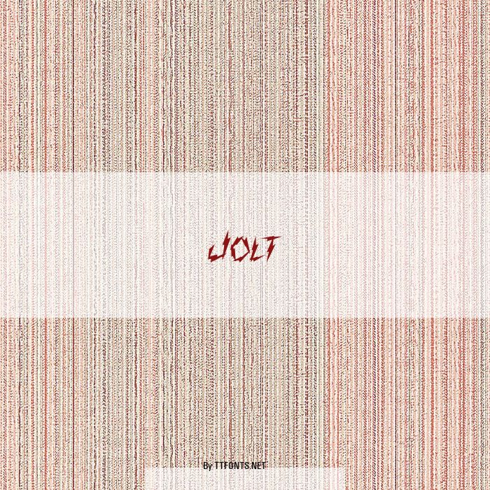 Jolt example