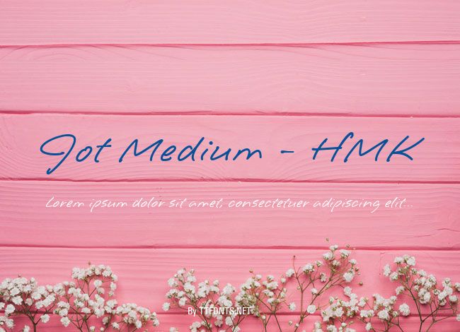 Jot Medium - HMK example