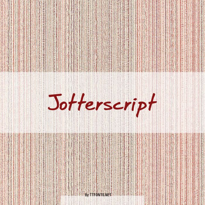 Jotterscript example