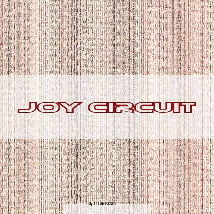 Joy Circuit example