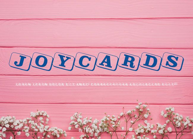 JoyCards example