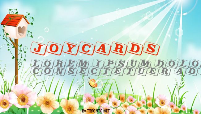 JoyCards example