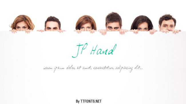 JP Hand example