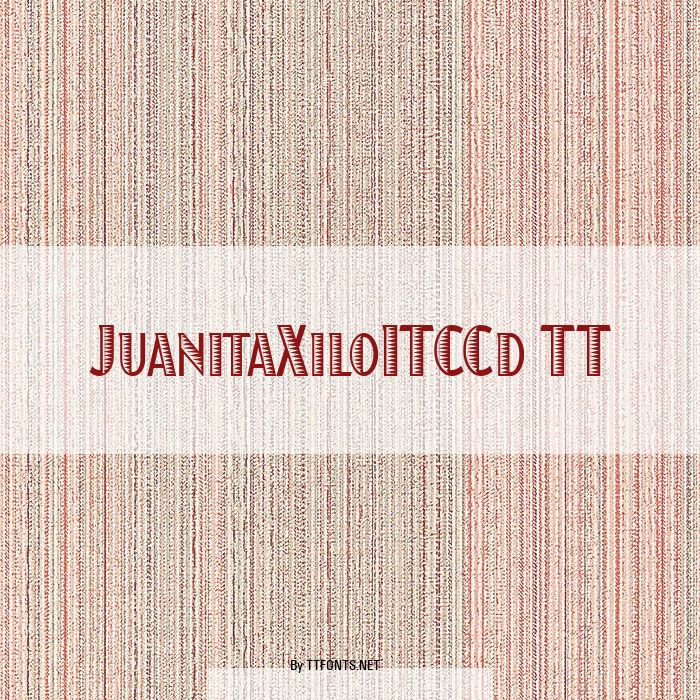 JuanitaXiloITCCd TT example