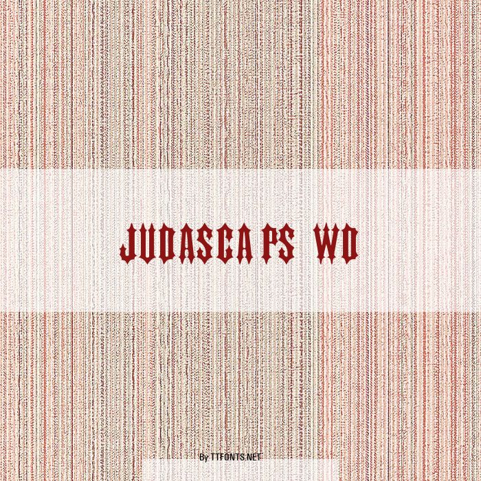 JudasCaps Wd example