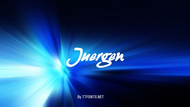 Juergen example