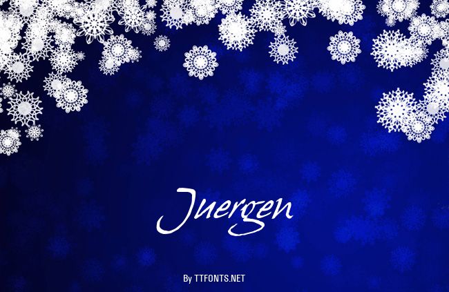 Juergen example